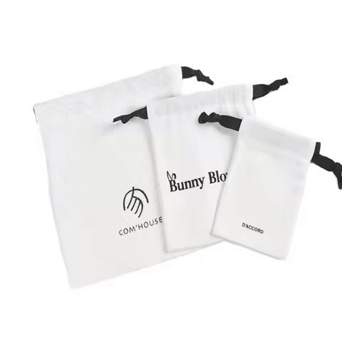 Custom Cotton Drawstring Pouch Bags Reusable Eco Friendly Blank Small Organic Cotton Drawstring Bag With Logo
