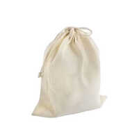 Cotton Drawstring Bags Cotton Muslin Jewelry Bulk Custom Logo Bag Cotton Drawstring Bag - Color: Multiple Options Available