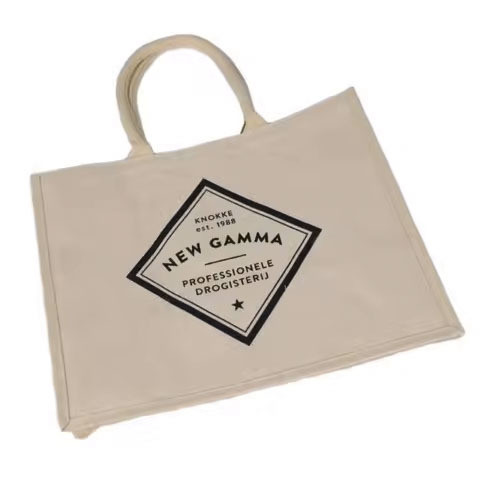 Gama Print Juco Jute Tote Bag New Washable Handbag For Women Wholesale Manufacturer In India Promotional Shopping Bag - Color: Multiple Options Available