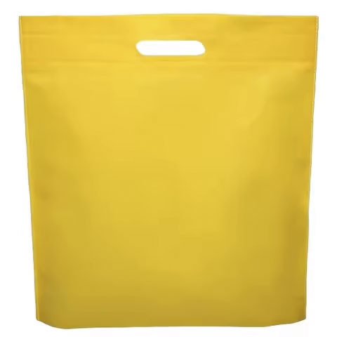 Letter Pattern Non-Woven D-Cut Bag