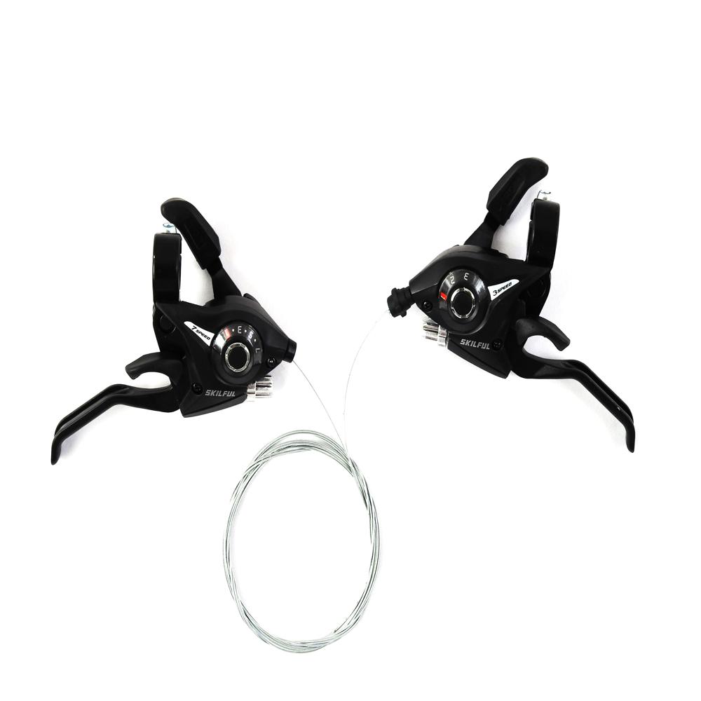 3x7 Speed Bicycle Gear Shifter With Lever - Brake Type: Disc