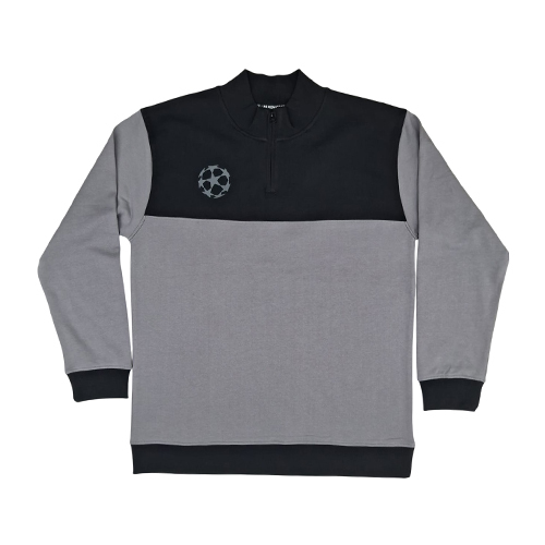 Mens Printed High Neck Sweatshirt