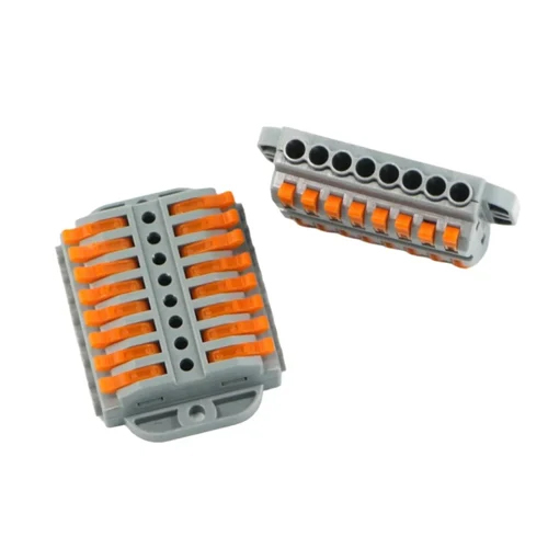 PCT Connector  8 Pole Wire Connector Spring Lock Lever