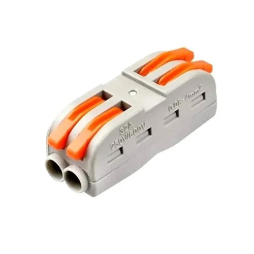 PCT Connector 2 Pole Wire Connector Spring Lock Lever