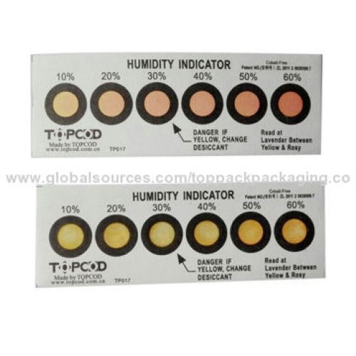 Humidity Indicator - Color: Silver