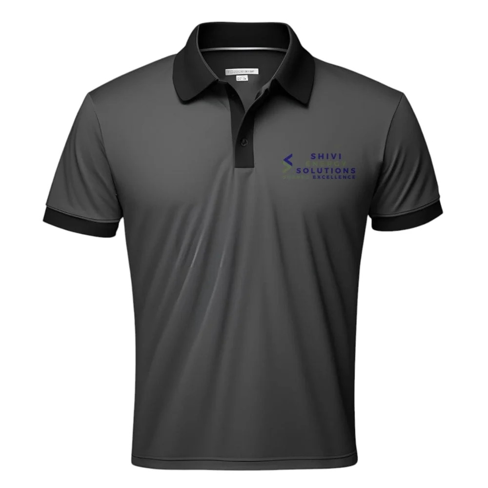200 GSM White Polyester Promotional T Shirt