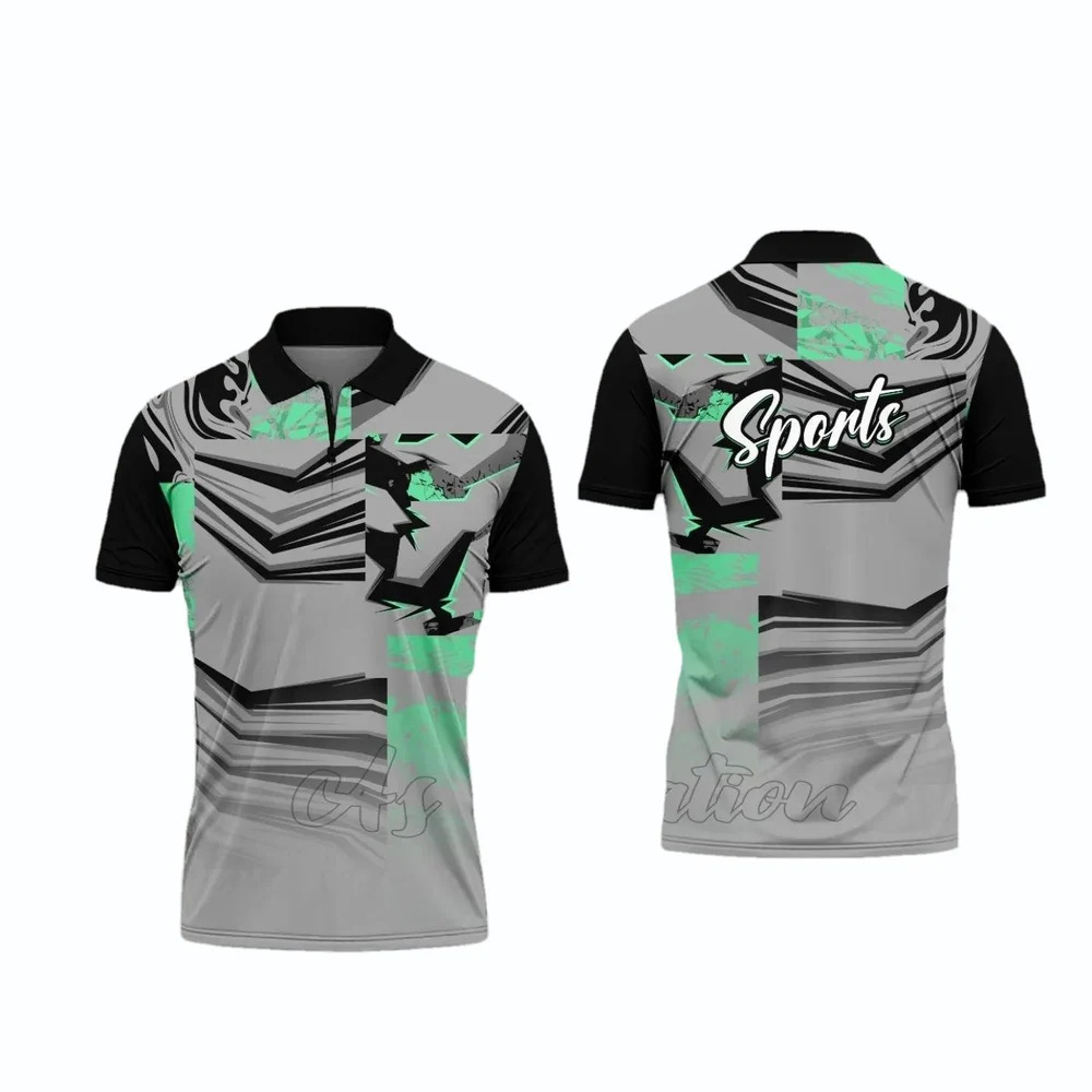 200 GSM White Polyester Sublimation Sports T Shirt