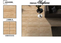Durable tile flooring