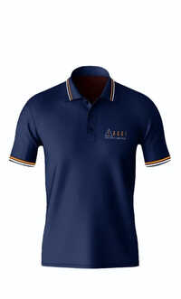 180 GSM Black Cotton Men T Shirt