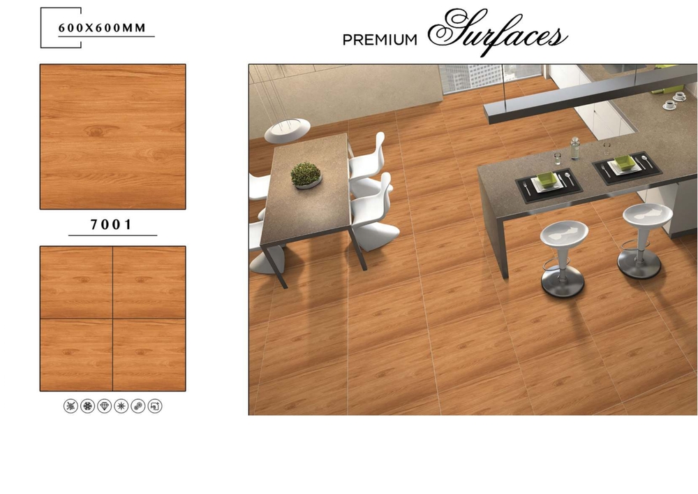 Wood-look tile