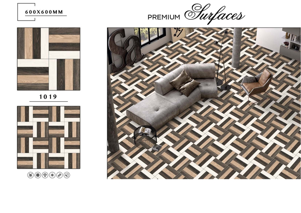 Wood-look tile