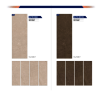 Polished floor tiles