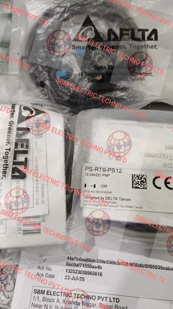 DELTA MINI PHOTOELECTRIC SENSOR, PS-RT9-PS12