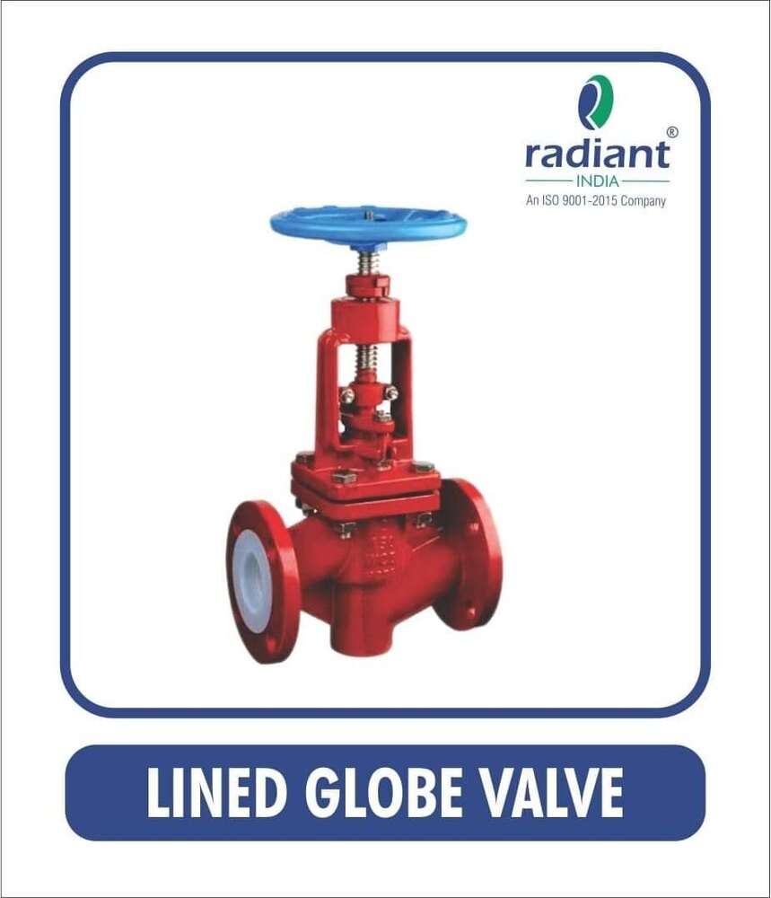 FEP Lined Globe Valve