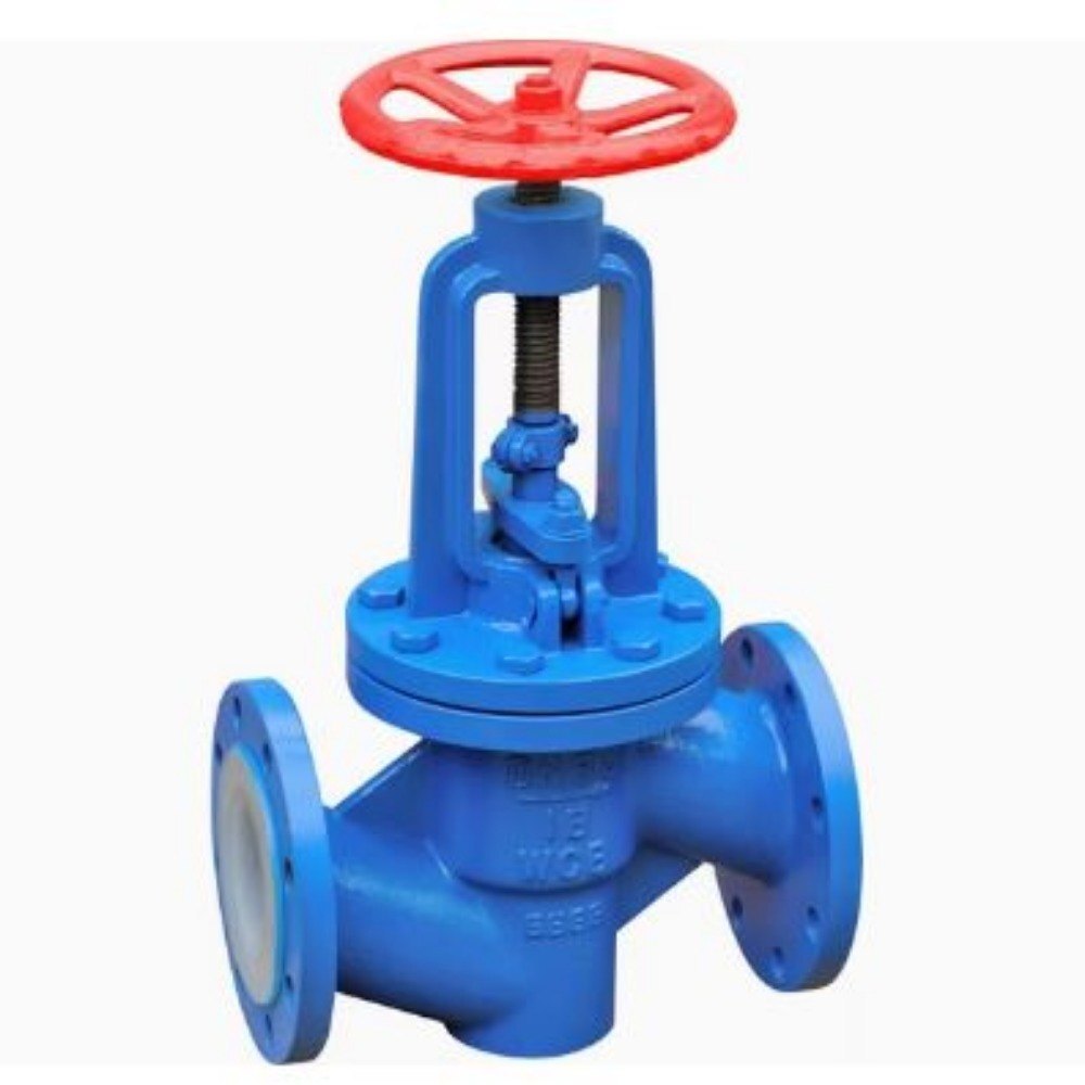 Fep Lined Globe Valve - Color: As Per Requirements