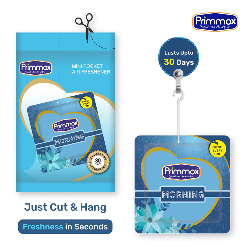 Pocket Gel Air Freshener - Morning - Pack of 5