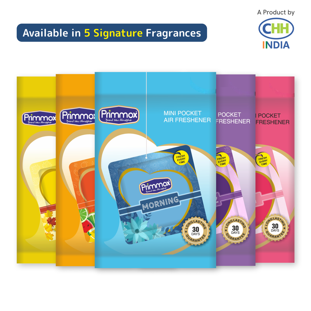 Pocket Gel Air Freshener - Morning - Pack of 5