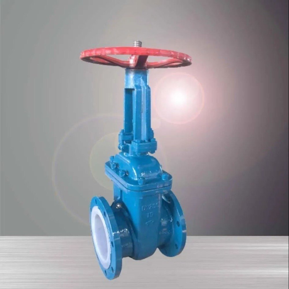 Fep Lined Gate Valve - Color: As Per Requirements