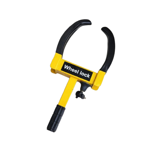 Car Wheel Lock - Ms Material, Multicolor Design | Good Quality, Safety Usage, Warranty Included