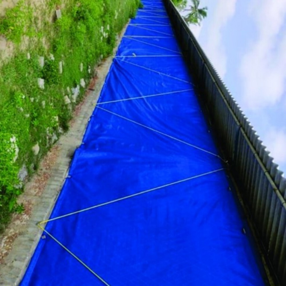 Poultry Curtain Sheets - Color: Blue
