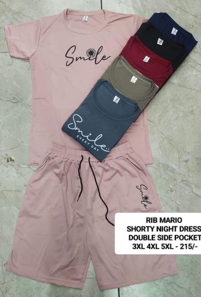 Women Nighht Dress - Color: Multi Color