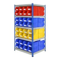 Plastic Storage Rack Bin - Capacity: 500