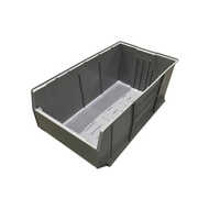 Small Plastic Rack Bin - Color: Blue