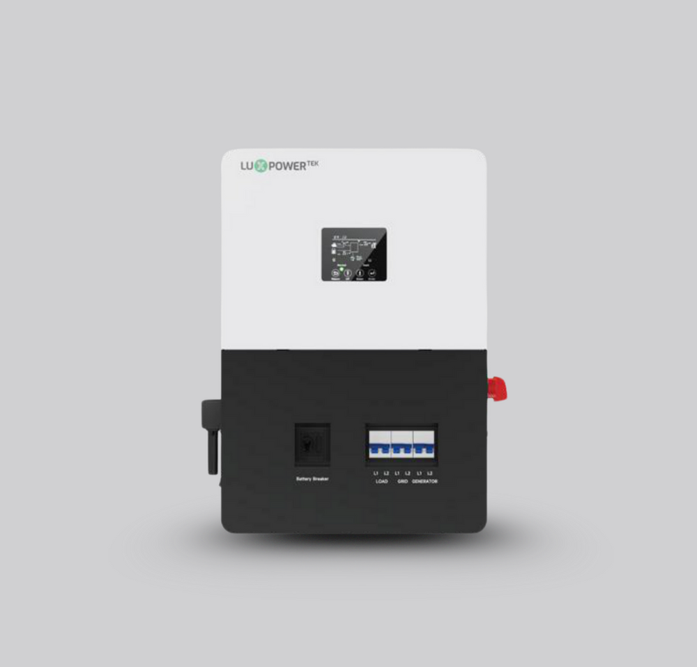Sna-Us 6K Split Phase Off-Grid Battery Storage Inverter - Color: White