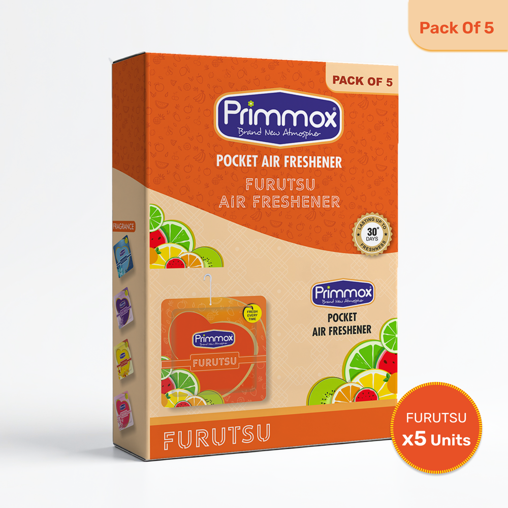 Pocket Gel Air Freshener - Furutsu - Pack of 5