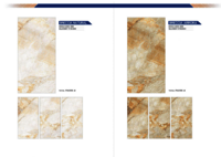 Glazed floor tiles