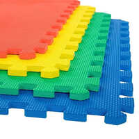 Interlocking Rubber Mat - Color: Multicolor