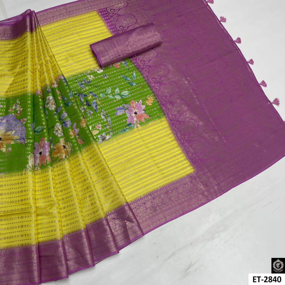 Silk Blend Saree