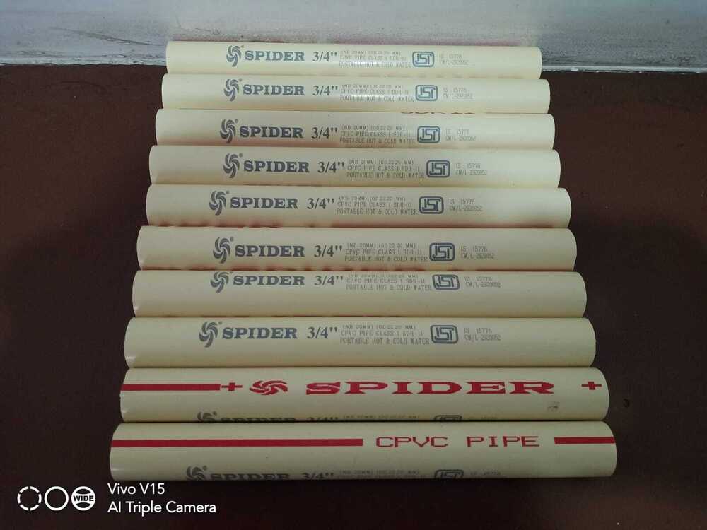 Cpvc Pipe Spider - Color: Cream