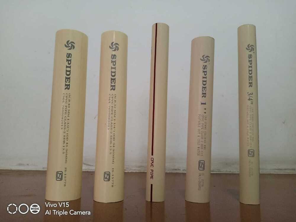 Cpvc Pipe Spider - Color: Cream