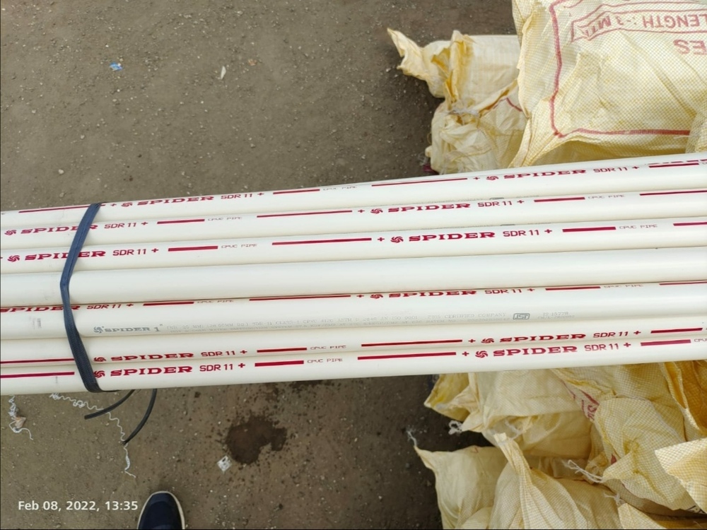 Cpvc Pipe Spider - Color: Cream