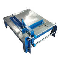Manual Gola Cutting Machine - Color: Blue