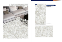 Marble floor tiles