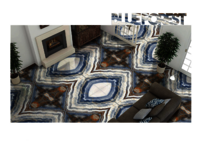 Marble floor tiles