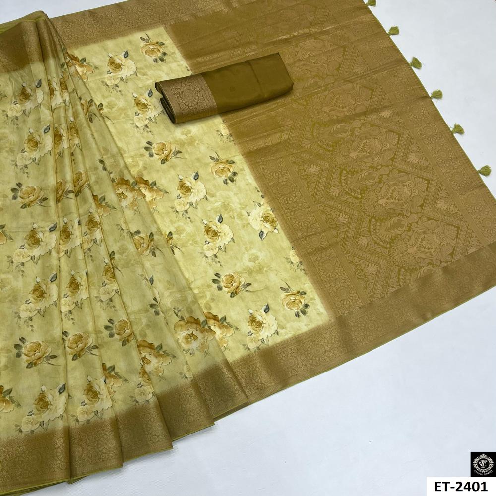 PAISLEY PRINTED SAREE