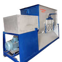 Detergent Powder Making Ribbon Mixer With 15 Hp Motor And Helical Gearbox