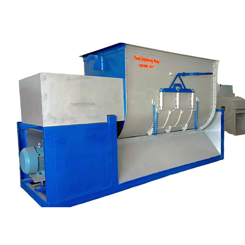 Detergent Powder Making Ribbon Mixer With 15 Hp Motor And Helical Gearbox - Capacity: 1000 Kg Kg