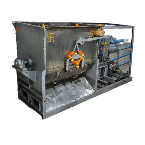 Shining Powder Mixer With 7 hp Motor And Gearbox