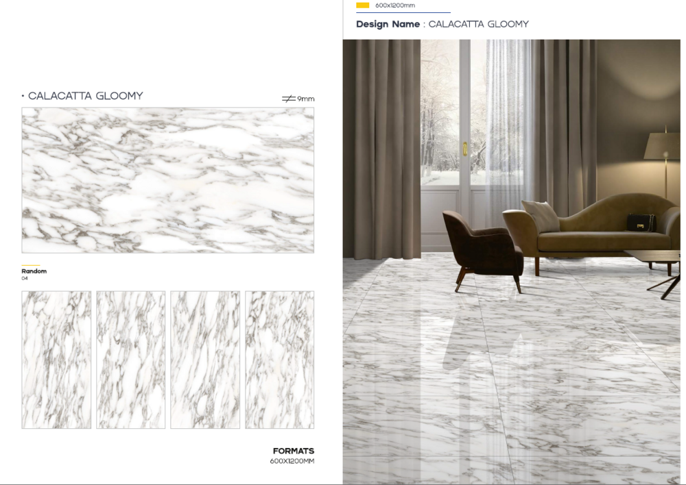 Matte finish floor tiles