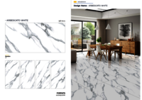 Matte finish floor tiles
