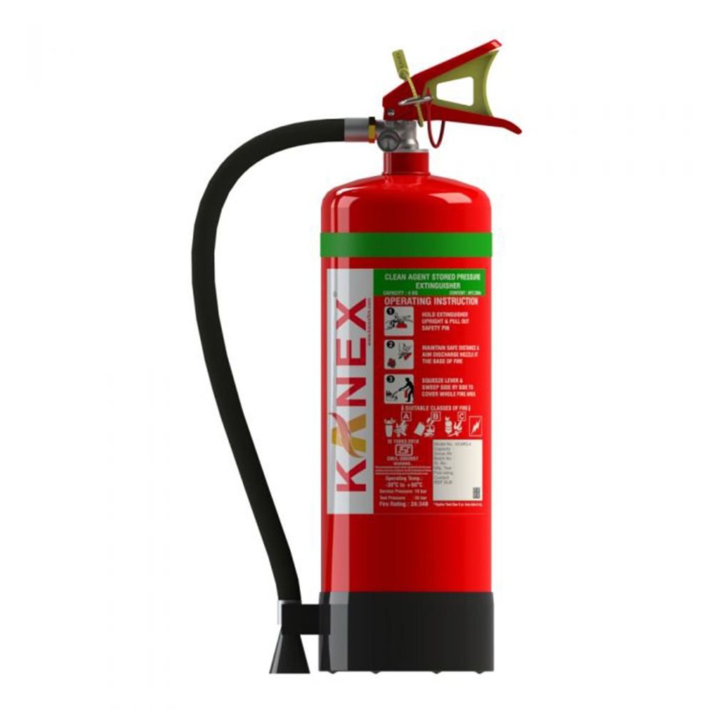 Clean Agent Fire Extinguisher 4 Kgs