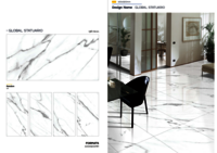 Mosaic floor tiles