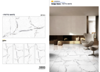 Mosaic floor tiles