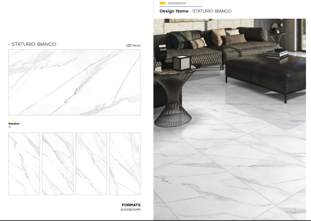 Kitchen Floor Tiles - Material: Ceramic