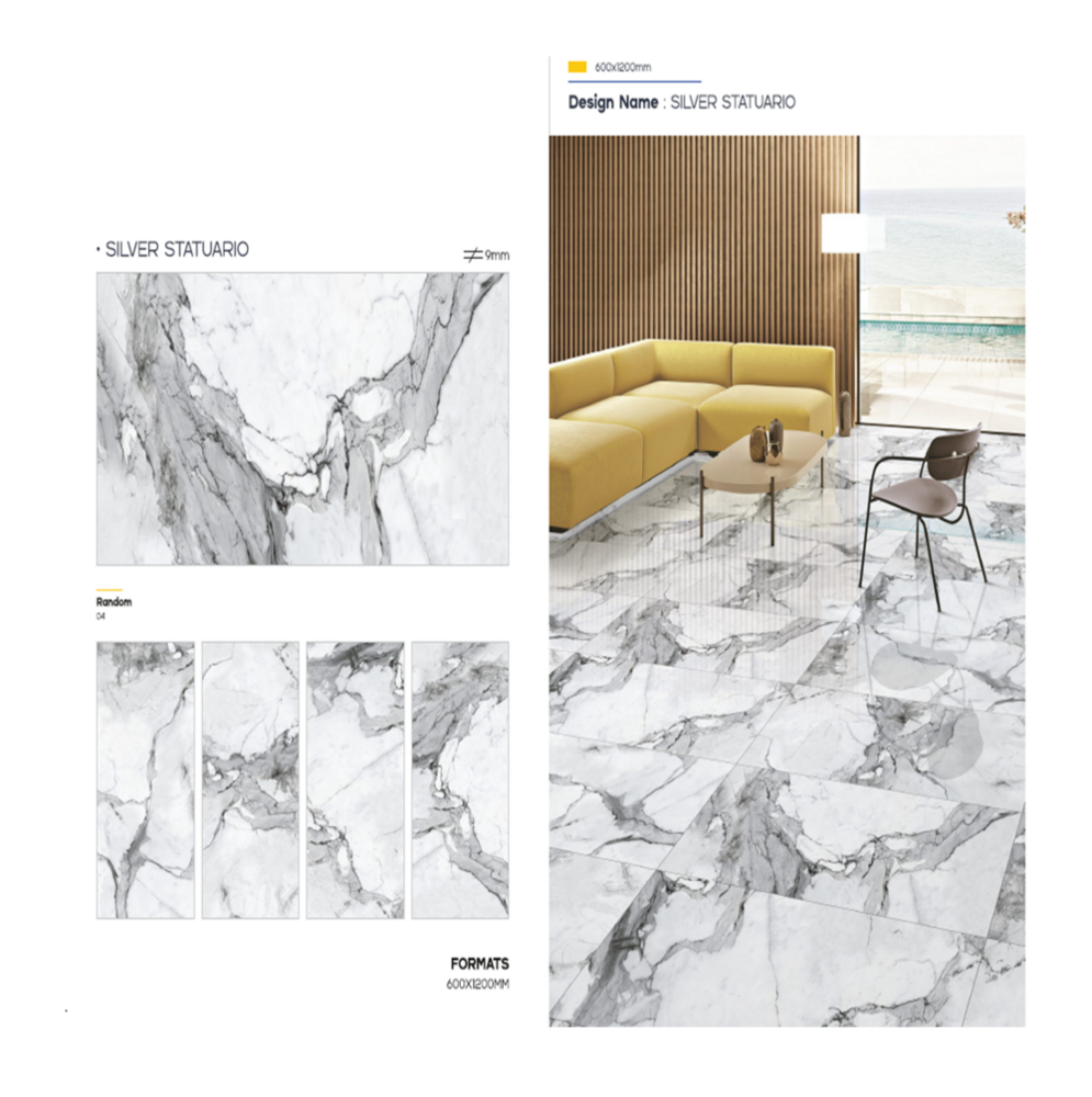 Kitchen floor tiles