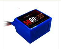 NeuroFLY 11.1V 5000mAh 18650 Li-Ion Battery Pack 3C 3S2P Li-Ion Battery with Female DC Jack, Amass XT-60 and 4-pin JST Connector